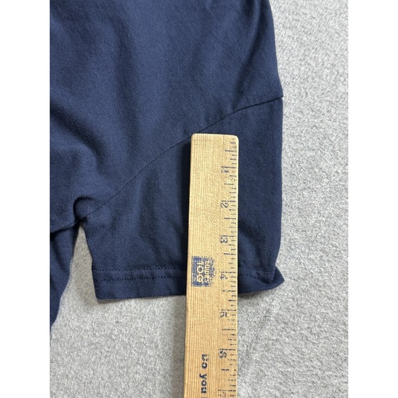 Ariat Rebar Shirt Womens Small Navy V-Neck Short Sleeve Pocket Cotton Workwear - Picture 10 of 11